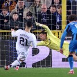 Asensio marque le 3-1 sur penalty KEYSTONE/EPA/OLIVIER MATTHYS